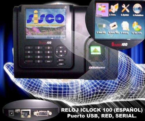 Relojes biometricos para control asistencia en La Paz Técnicos 9606