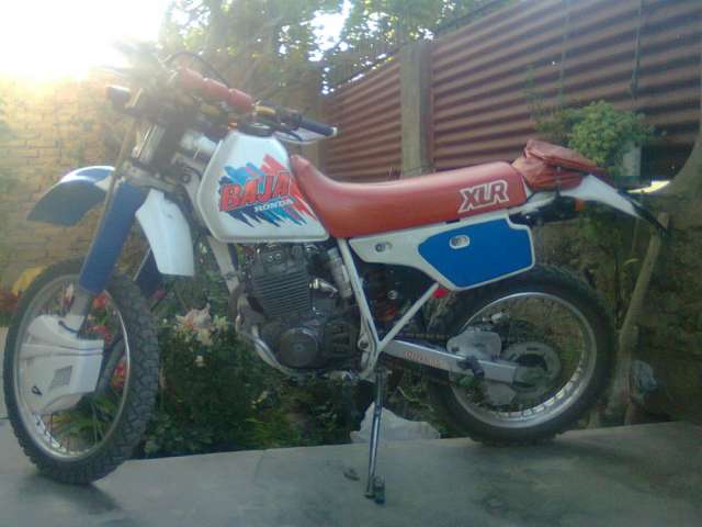 Moto honda xlr 250 baja #4