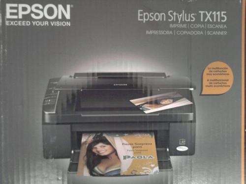 Impresora,escaner,copiadora epson stylus tx 115 en Santa Cruz -  Computadoras y Netbooks | 34920