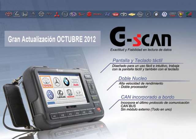 Gscan gran actualización octubre 2012 atención clientes