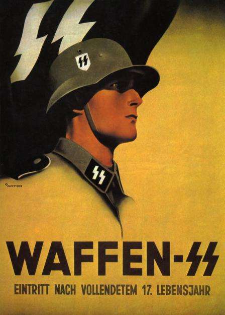 Poster y cartas de la segunda guerra mundial.