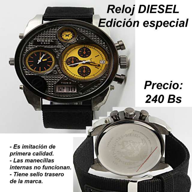 Reloj diesel, imitación de primera calidad